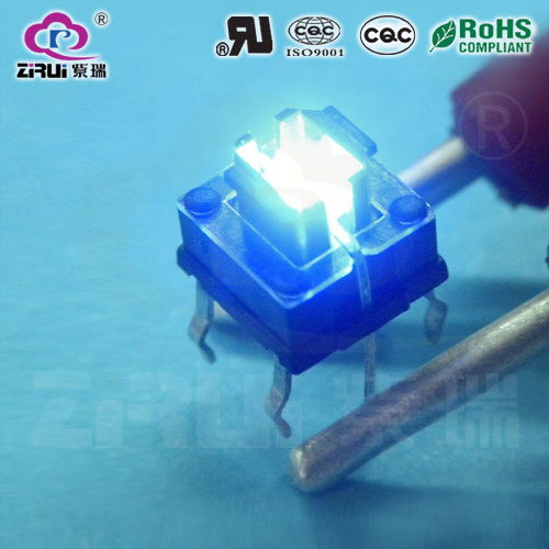 LED Tact Switch KAN66-7.0-BLU