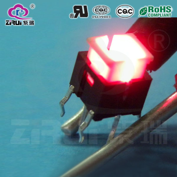 LED Tact Switch KAN66-7.2(RD)